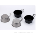 400ml Stainless Steel Camping Sierra Bowl